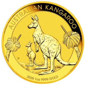 Gold Kangaroo Coin 