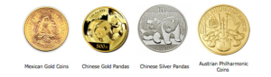 Sell Panda gold coins