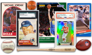 We buy sports trading cards