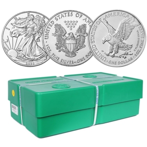 Silver Eagle Monsterbox Sealed Coins